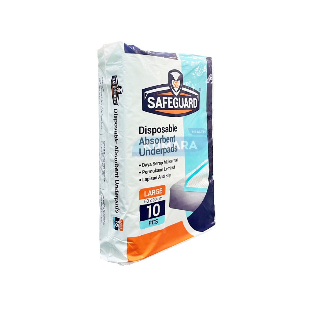 SAFEGUARD - Underpad Disposable 60x90cm / Perlak Dewasa 3 SAFEGUARD - Underpad Disposable 60x90cm / Perlak Dewasa - Image 3