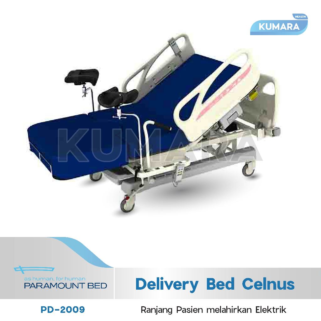 PARAMOUNT - Delivery Bed Celnus PD-2009 Electric / Ranjang Pasien Melahirkan Elektrik 1 PARAMOUNT - Delivery Bed Celnus PD-2009 Electric / Ranjang Pasien Melahirkan Elektrik