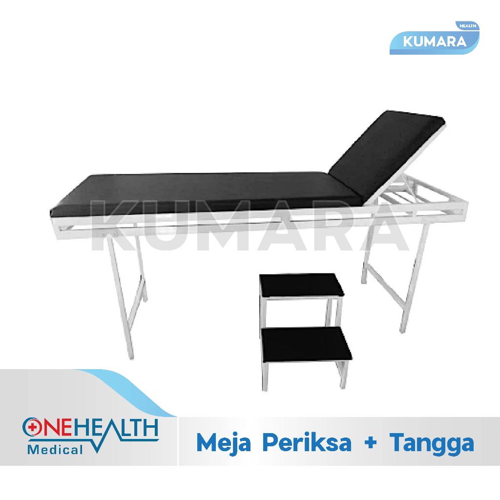 ONEHEALTH - Meja Periksa + Tangga / Examination Table 1 ONEHEALTH - Meja Periksa + Tangga / Examination Table