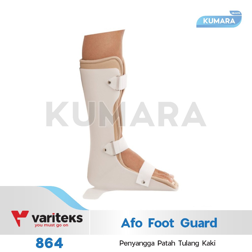 VARITEKS - Afo Foot Guard 864 / Penyangga Patah Tulang Kaki 1 VARITEKS - Afo Foot Guard 864 / Penyangga Patah Tulang Kaki