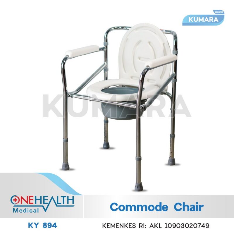 ONEHEALTH - Commode Chair Tanpa Roda KY 894 / Kursi BAB Tanpa Roda 1 ginee 20251229155548627 9429406746