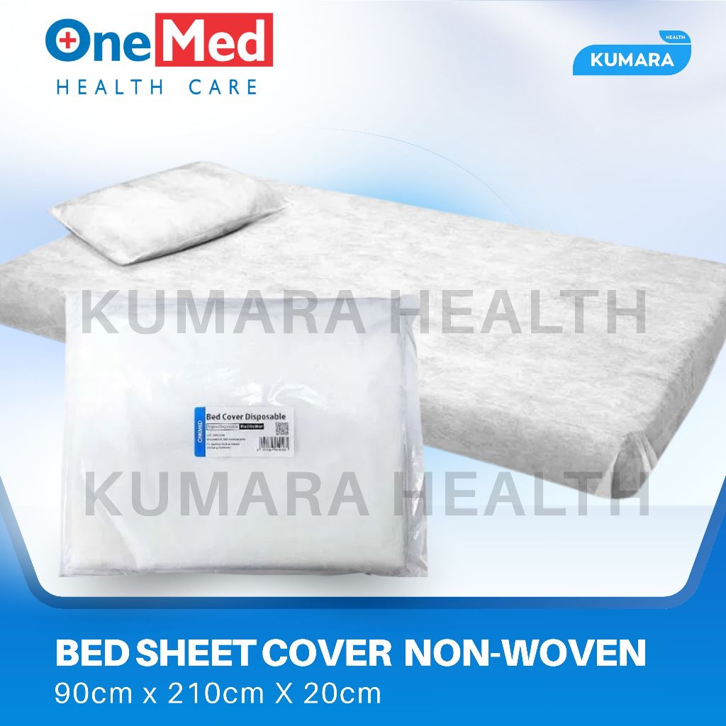 ONEMED - Bed Cover Disposable 90x210x20cm | Bed Cover Non Woven | KUMARA 1 ONEMED - Bed Cover Disposable 90x210x20cm | Bed Cover Non Woven | KUMARA