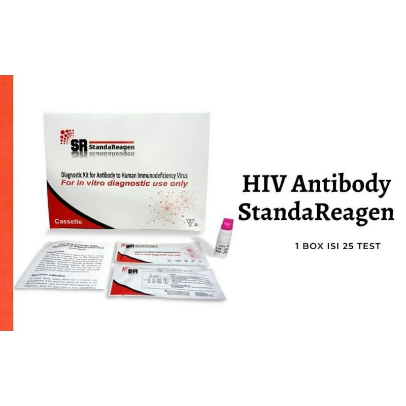 STANDAREAGEN - HIV 1+2 Cassete 25's 1 STANDAREAGEN - HIV 1+2 Cassete 25's