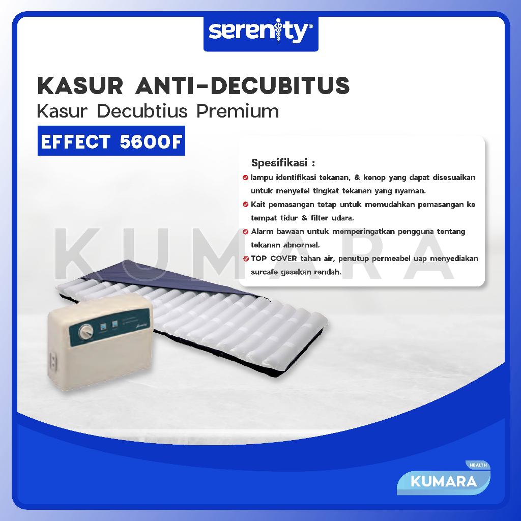 SERENITY - Anti Decubitus Effect 5600 / Kasur Anti Decubitus Premium 2 SERENITY - Anti Decubitus Effect 5600 / Kasur Anti Decubitus Premium - Image 2
