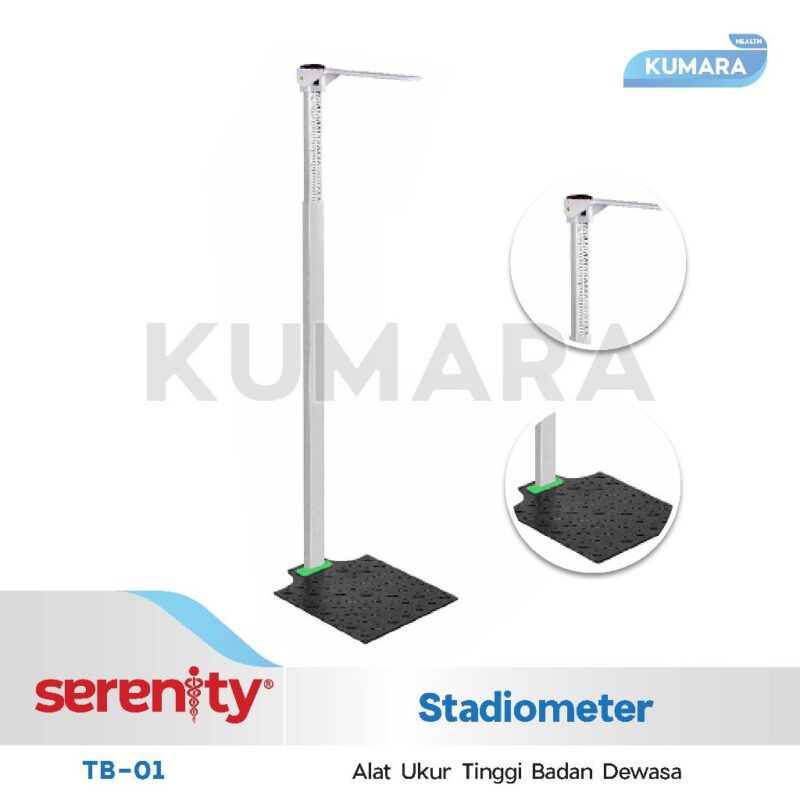 SERENITY - Stadiometer TB-01 / Alat Ukur Tinggi Badan Dewasa 1 ginee 20251231154301940 8933398968