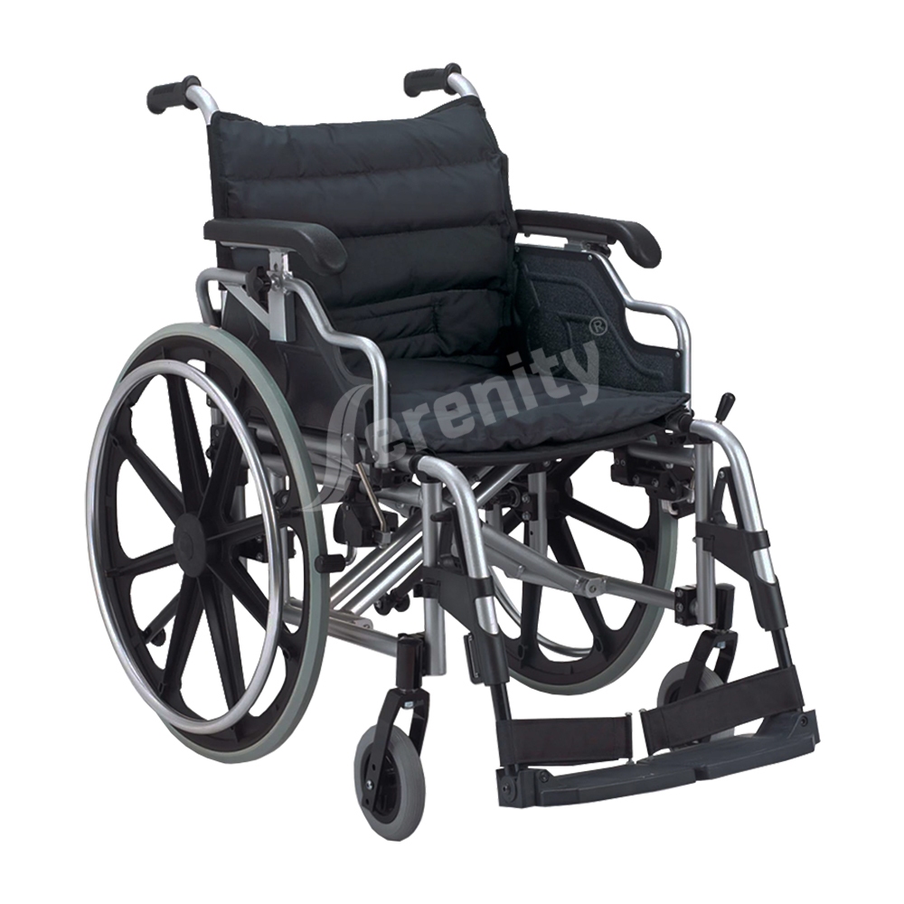 SERENITY - Kursi Roda Alumunium FS 950 LBPQ + Jok 1 SERENITY - Kursi Roda Alumunium FS 950 LBPQ + Jok