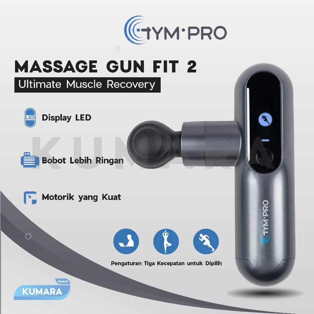 GYM PRO - Massage Gun Fit 2 / Ultimate Musle Recovery 1 GYM PRO - Massage Gun Fit 2 / Ultimate Musle Recovery