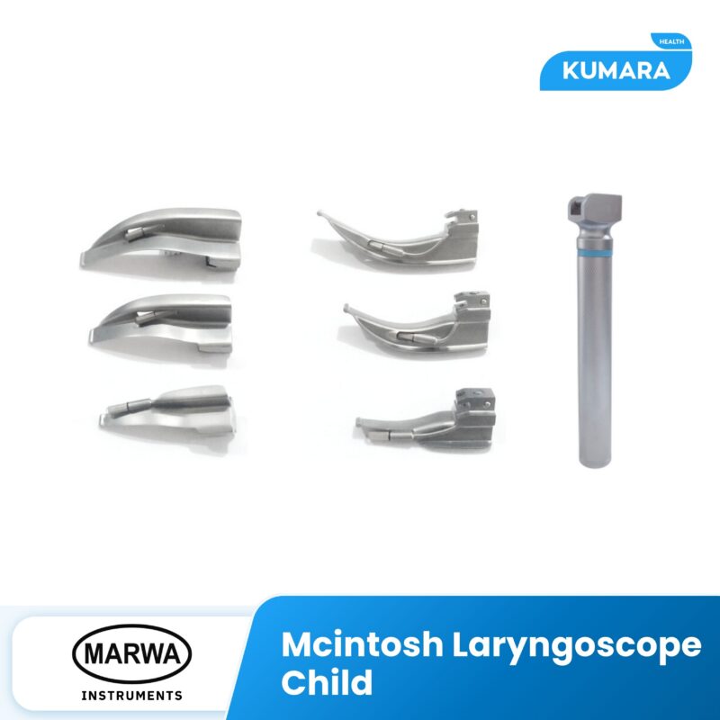 MARWA - Mcintosh Laryngoscope Child / Laringoskop Mcintosh Anak (0-1-2) 1 12 1