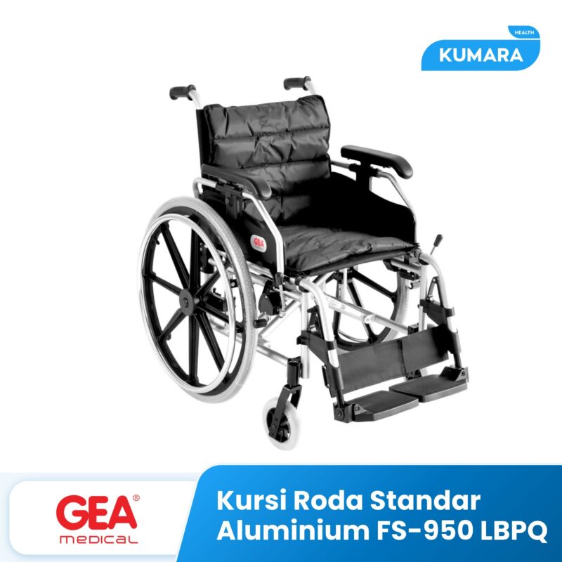 GEA - Kursi Roda Alumunium + Jok Busa FS 950 LBPQ 1 127