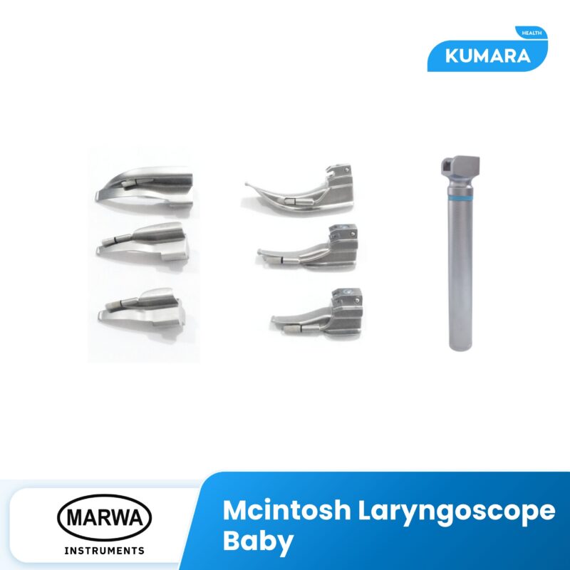 MARWA - Mcintosh Laryngoscope Neonate / Laringoskop Mcintosh Bayi (00-0-1) 1 13 1