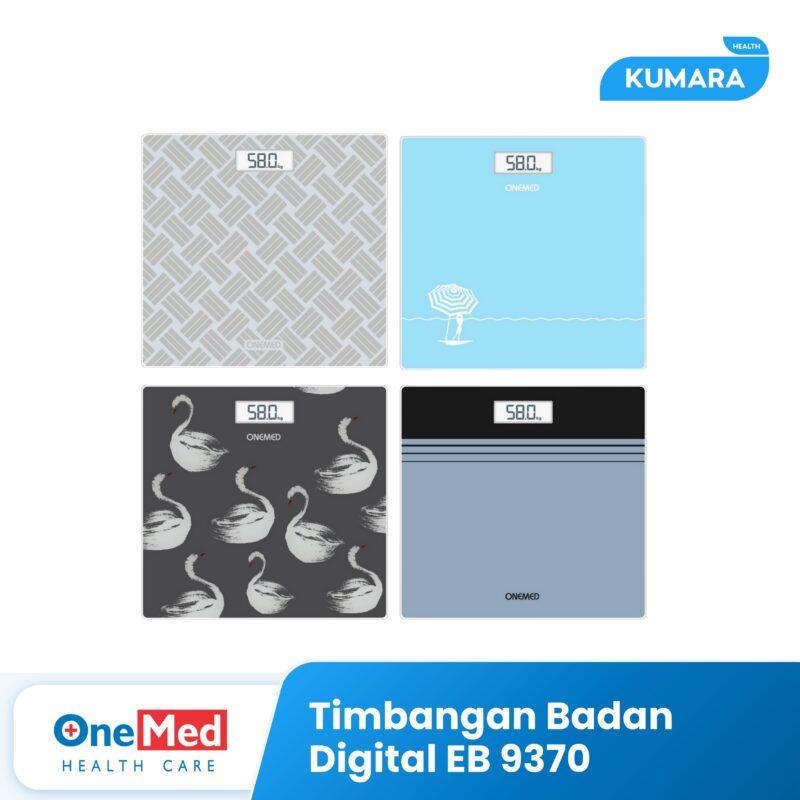 ONEMED - Timbangan Badan Digital EB 9370 / Timbangan Digital Onemed Max 150 Kg 1 175
