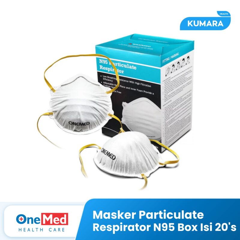 ONEMED - Masker Particulate Respirator N95 Box isi 20's 1 184
