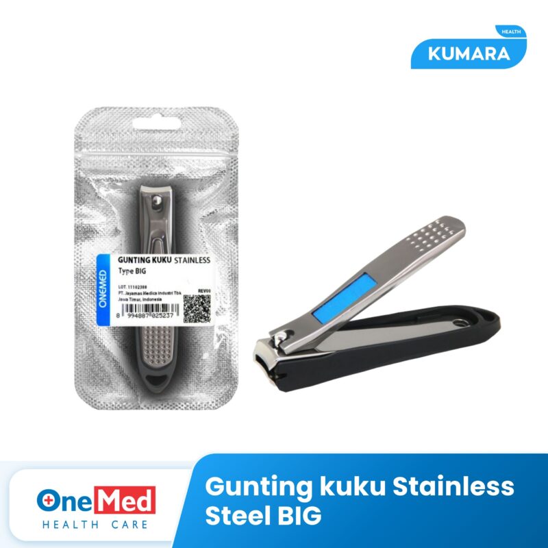 ONEMED - Gunting Kuku Stainless Steel BIG Pcs 1 21 1