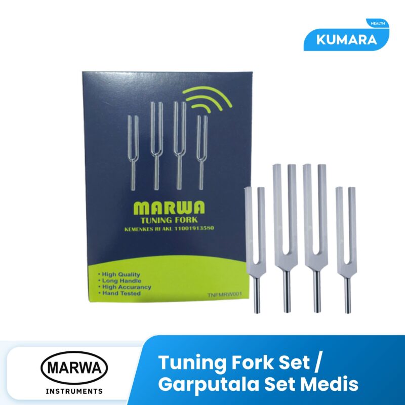 MARWA - Tuning Fork Set / Garputala Set Medis 1 21 3