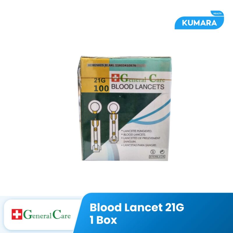 GENERAL CARE - Blood Lancet 21G isi 100's 1 217