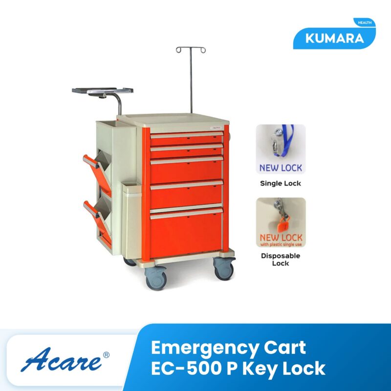 ACARE - Emergency Chart EC 500P / Troli Darurat 1 255