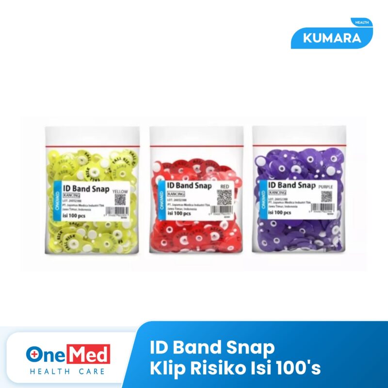 ONEMED - ID Band Snap / Klip Risiko isi 100's 1 30 1