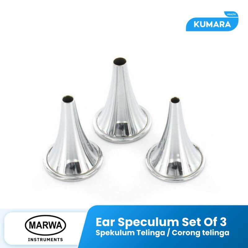 MARWA - Ear Speculum Set of 3 / Spekulum Telinga / Corong Telinga 1 31
