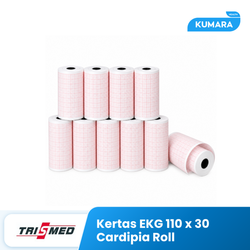 TRISMED - Kertas EKG 110X30 Cardipia Roll / Kertas ECG Roll 1 325