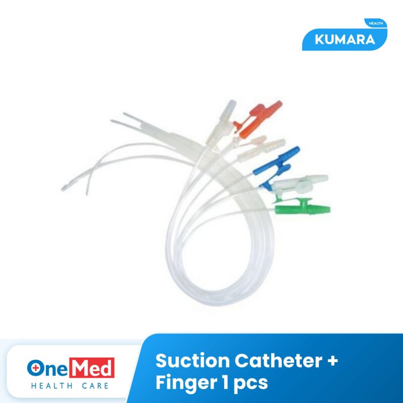 ONEMED - Suction Catheter + Finger / Selang Penghisap Dahak - PCS 1 345