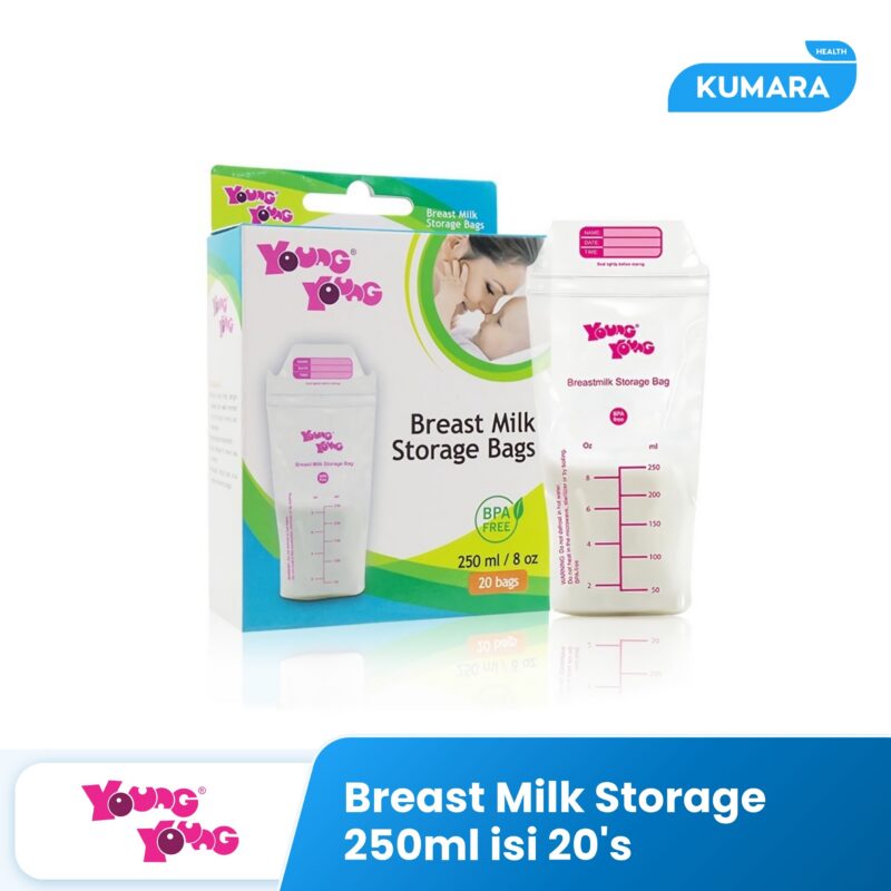 YOUNG YOUNG - Breast Milk Storage 250ml isi 20's / Kantong Asi 1 352