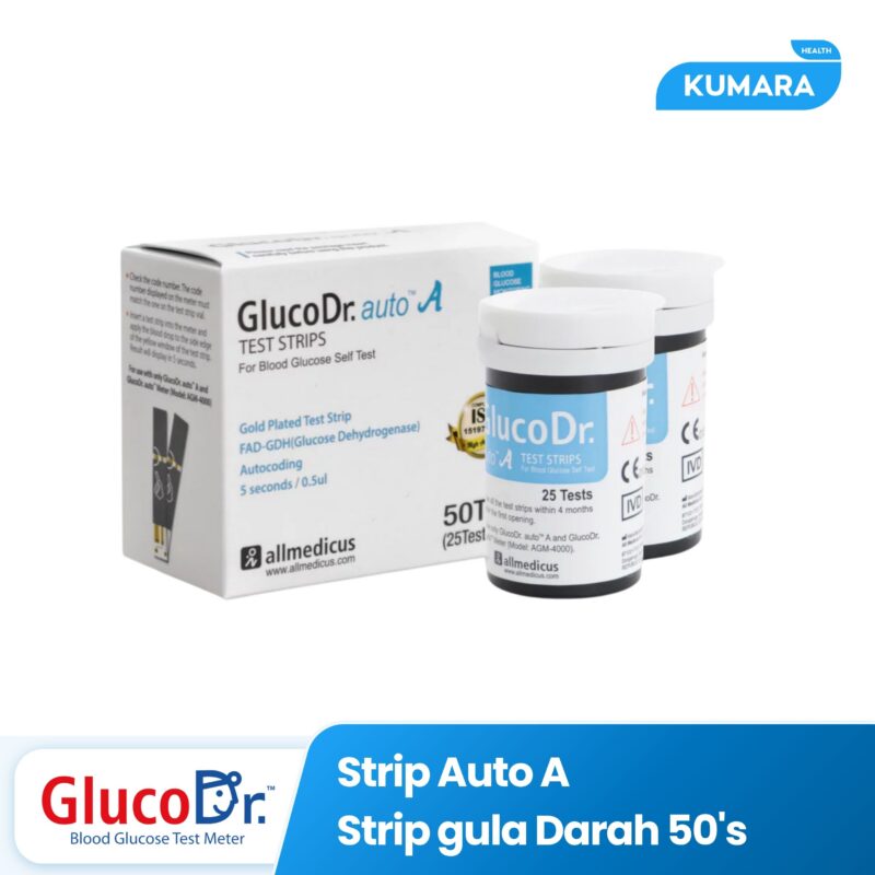 GLUCO DR - Strip Auto Sensor AGM-4000 Code 71 isi 50 Strip 1 378