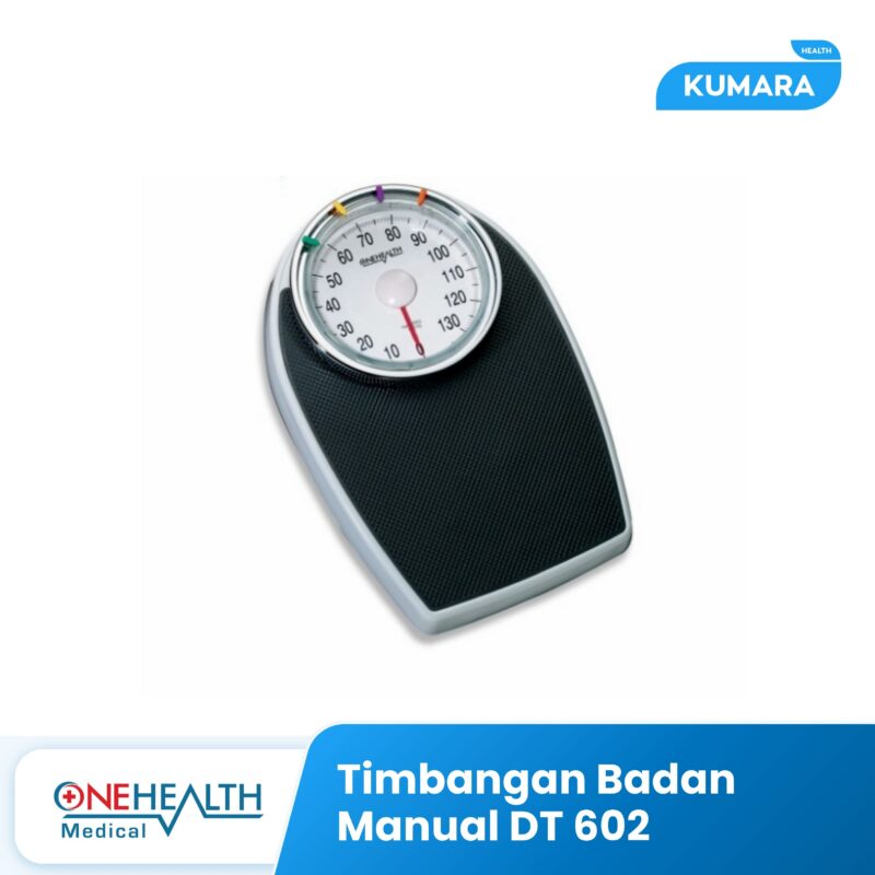 ONEHEALTH - Timbangan Badan Manual DT602 / Timbangan Analog Oval 1 39