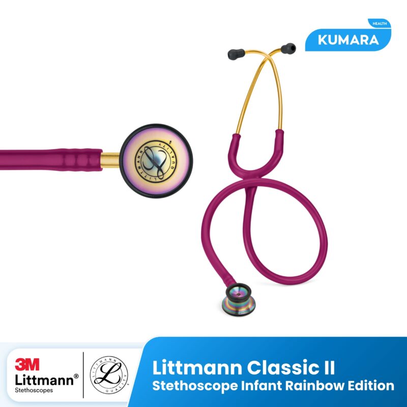 3M - Littman Classic II Stethoscope Infant Rainbow Edition | Stethoscope Littmann Bayi 1 438