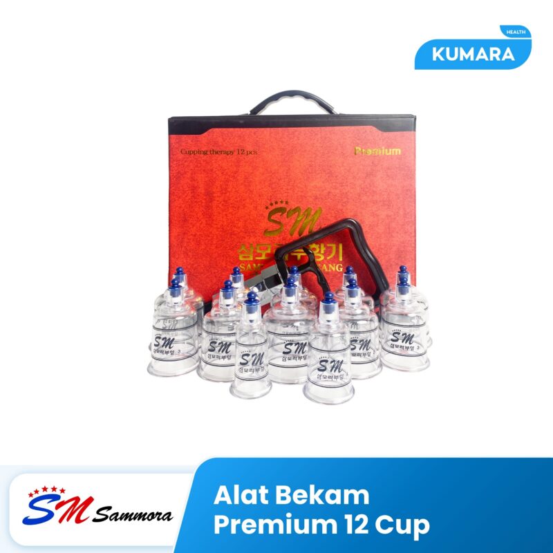 SAMMORA - Alat Bekam Premium 12 Cup / Kop Angin Bekam Cupping Kit 1 451 1