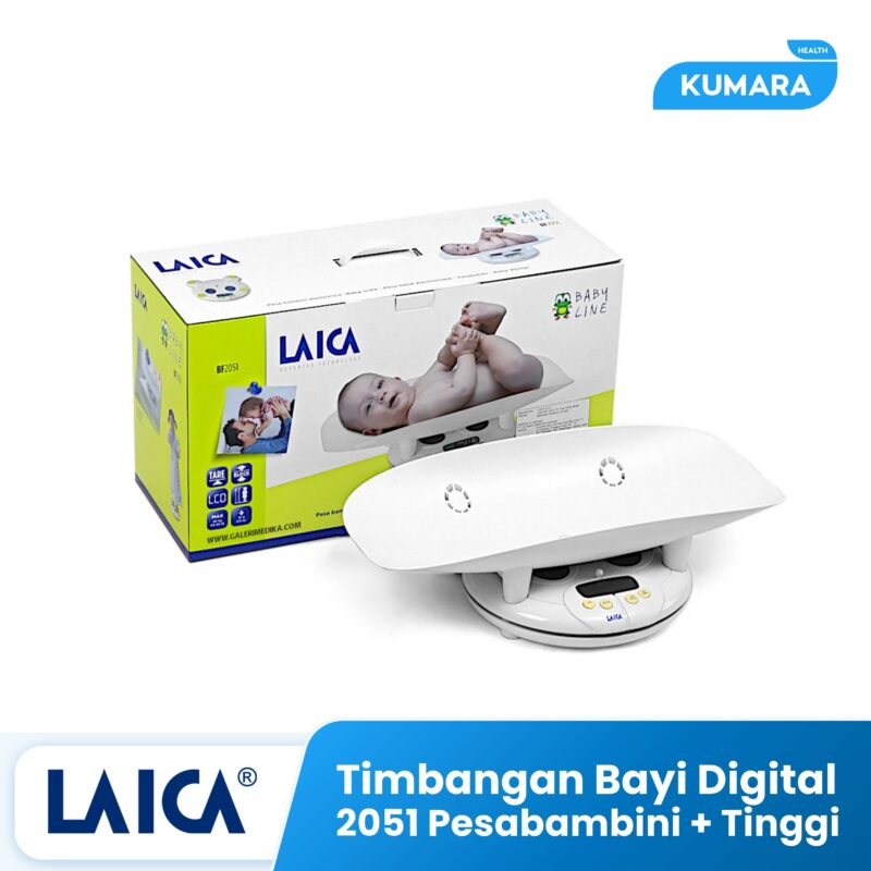 LAICA - Timbangan Bayi Digital 2051 PESABAMBINI + Tinggi 1 459