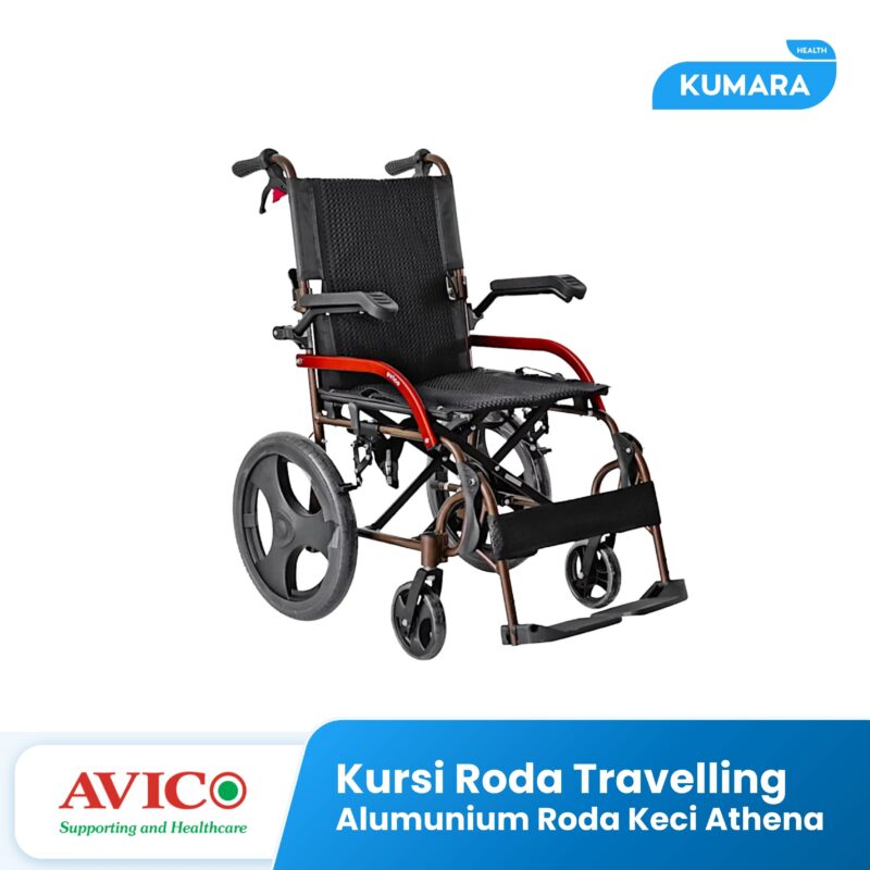 AVICO - Kursi Roda Travelling Alumunium Roda Kecil Athena 1 464