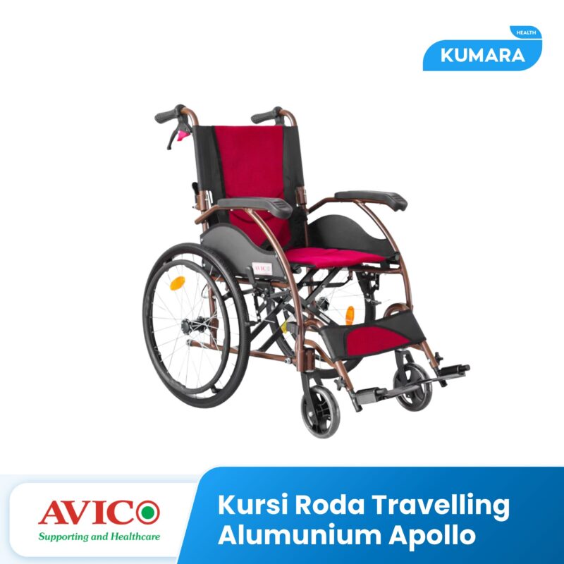 AVICO - Kursi Roda Travel ling Alumunium Apollo 1 465