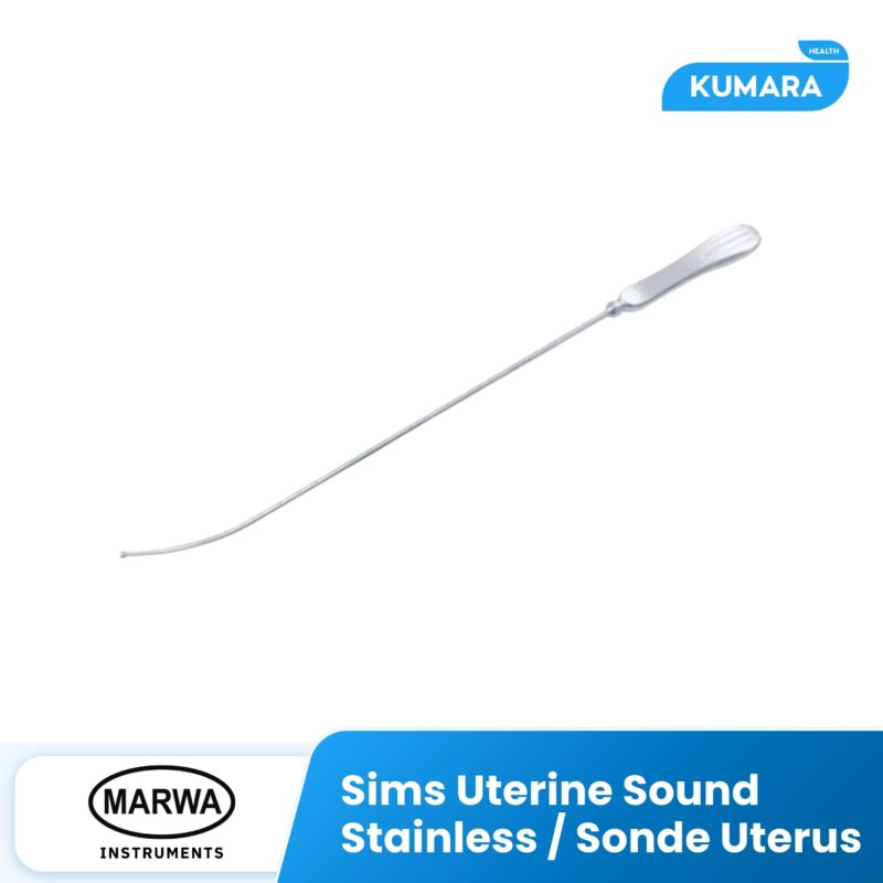 MARWA - Sims Uterine Sound Stainless / Sonde Uterus 1 47 1