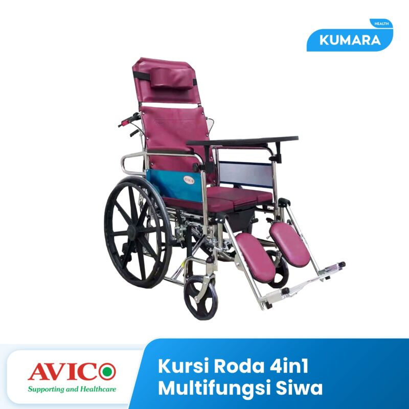 AVICO - Kursi Roda 4in1 Multifungski Siwa 1 470