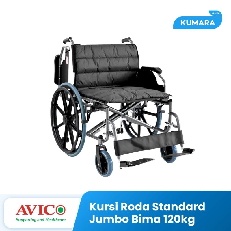 AVICO - Kursi Roda Standard Jumbo Bima 120 Kg 1 473