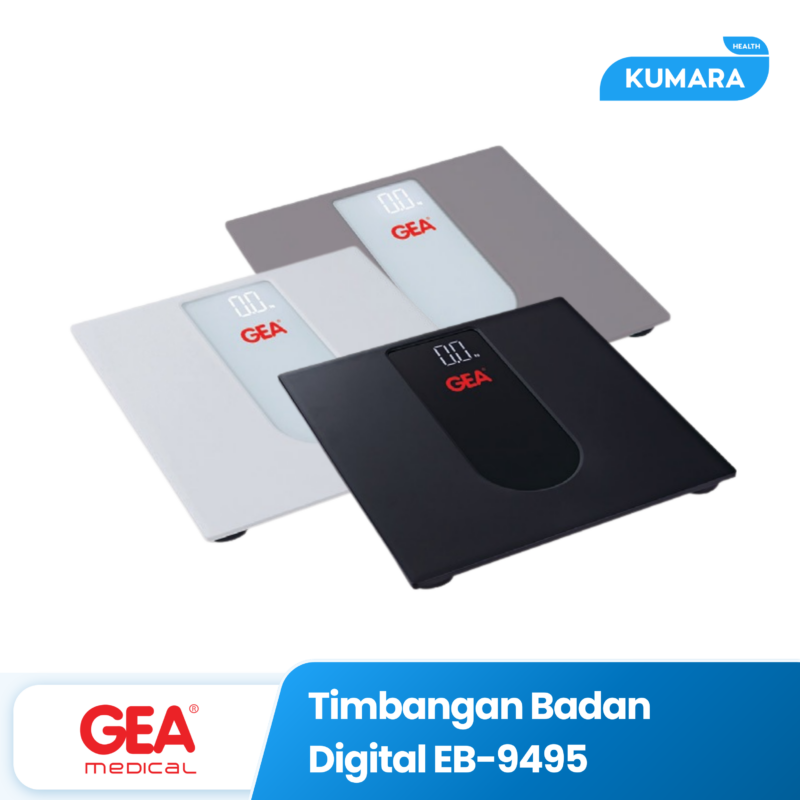 GEA - Timbangan Badan Digital EB-9495 / Display Tempered Glass / Max 180Kg 1 482