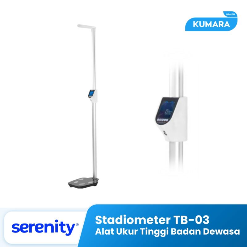 SERENITY - Stadiometer TB-03 / Alat Ukur Tinggi Badan Dewasa 1 490