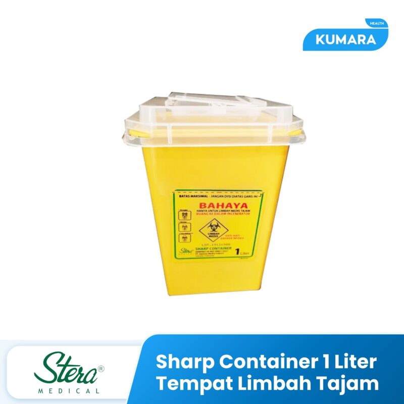 STERA - Sharp Container 1 Liter / Tempat Limbah Tajam 1 51 2