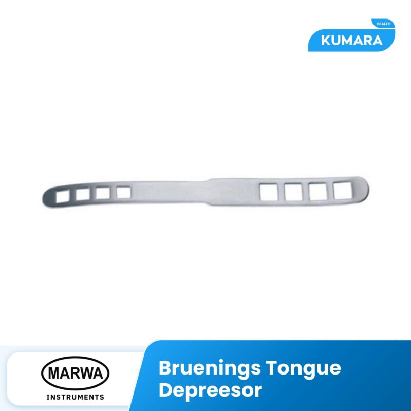 MARWA - Bruenings Tongue Depressor / Sudip Lidah Spatel Lubang Stainless 1 66 2