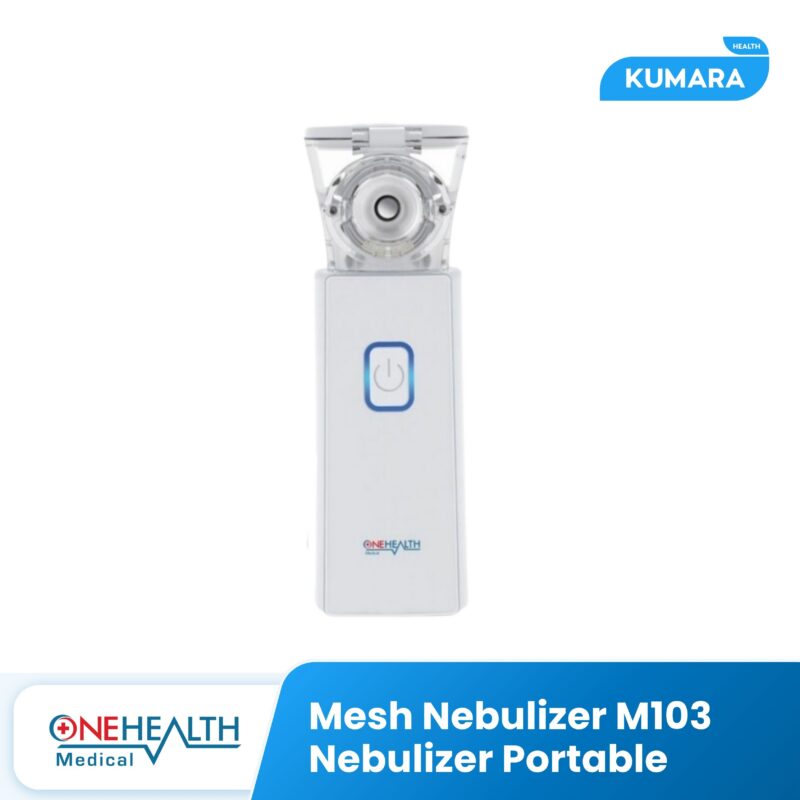 ONEHEALTH - Mesh Nebulizer M103 / Alat Terapi Uap Nebulizer Portable 1 71
