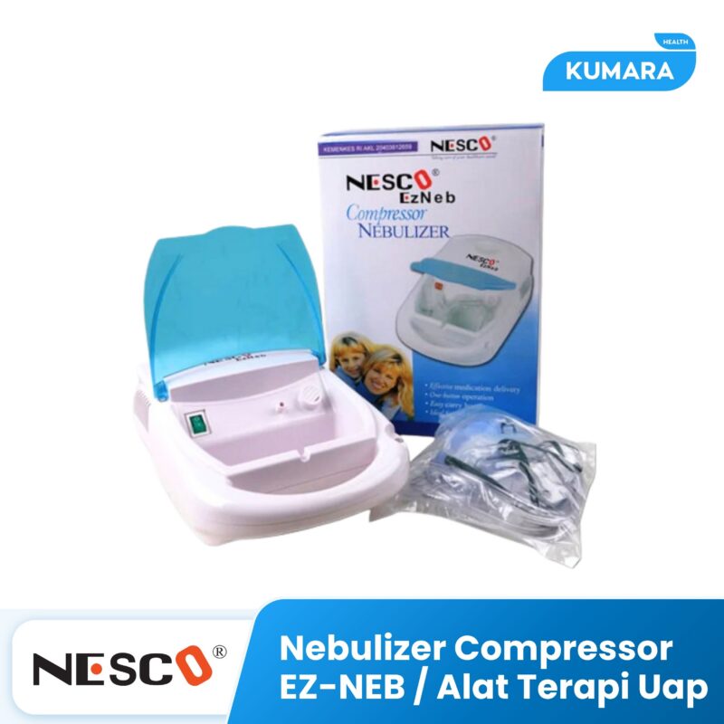 NESCO - Nebulizer Compressor EZ-NEB / Alat Terapi Uap 1 75 1