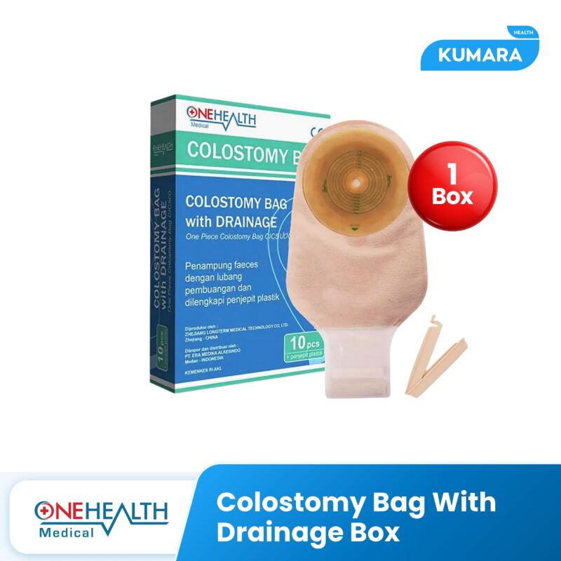 ONEHEALTH - Colostomy Bag With Drainage / Kantong Kolostomi BOX 1 81