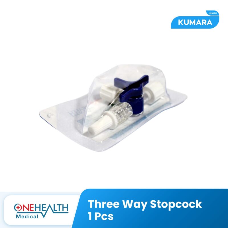 ONEHEALTH - Three Way Stopcock / Konektor Infus 3 Arah Pcs 1 88