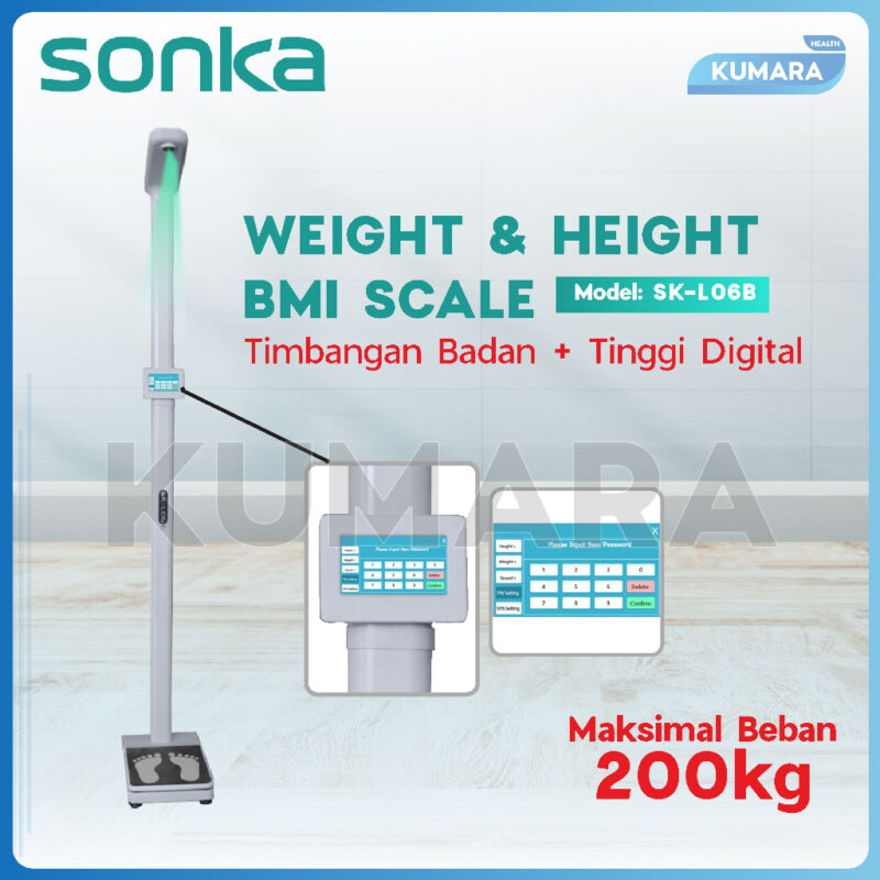 SONKA - Timbangan Badan Digital + Tinggi + BMI SK-L06B 1 ginee 20260102115349485 7483801714