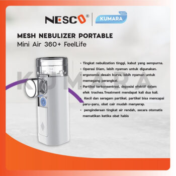NESCO - Portable Mesh Nebulizer Mini Air 360+ Feelife 4 ginee 20260105103936037 9537157827