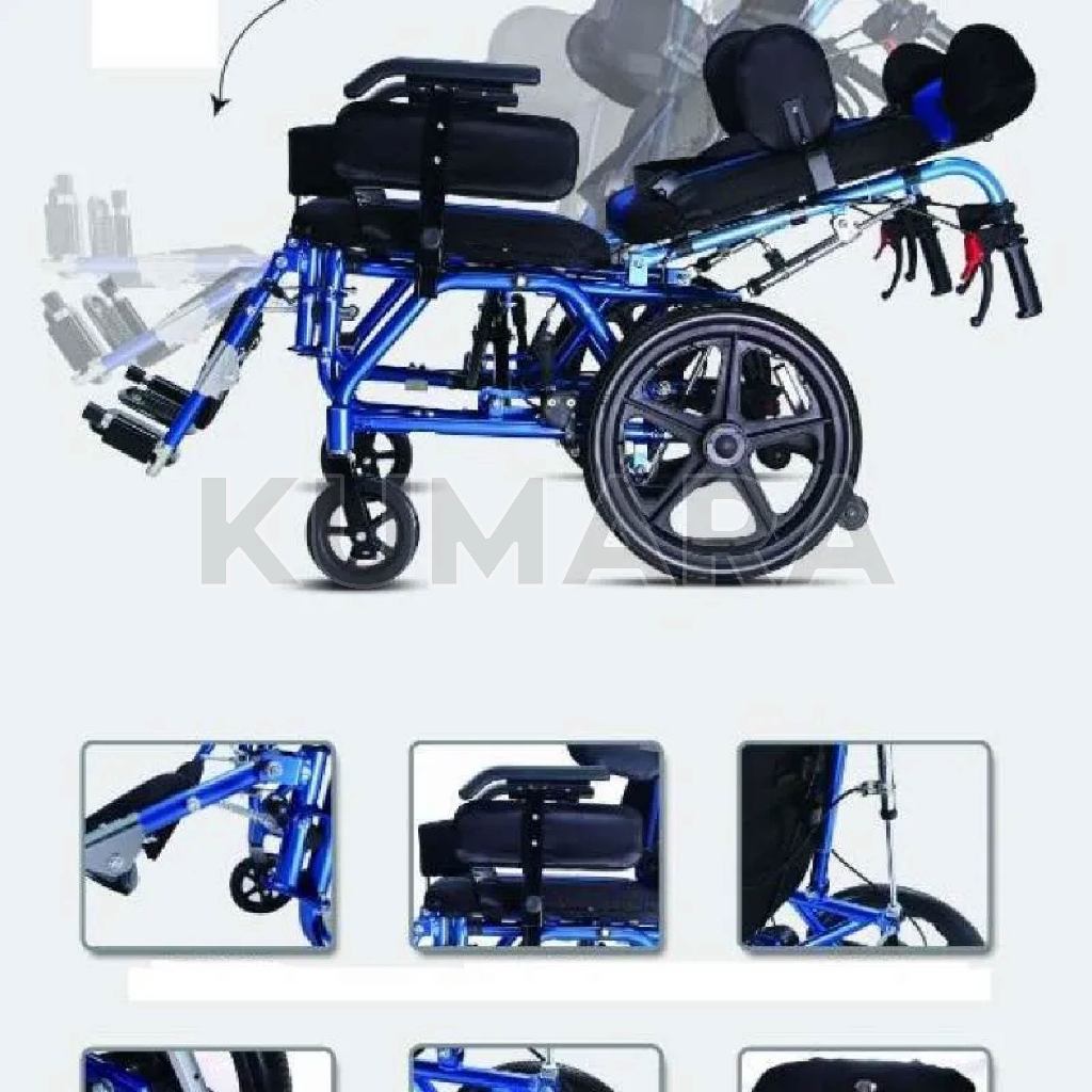 SELLA - Kursi Roda Cerebral Palsy DY 01958 CP / Kursi Roda Berkebutuhan Khusus 3 SELLA - Kursi Roda Cerebral Palsy DY 01958 CP / Kursi Roda Berkebutuhan Khusus - Image 3