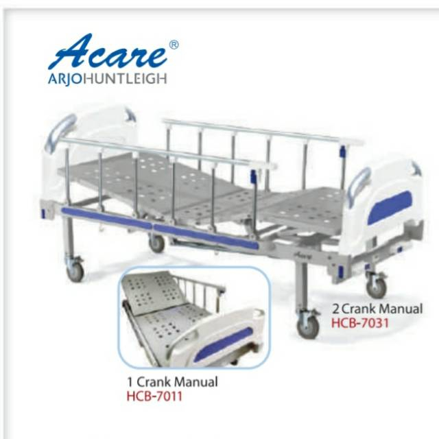 ACARE - Hospital Bed 1 Crank HCB-7011 Bed Pasien / Ranjang Pasien 3 ACARE - Hospital Bed 1 Crank HCB-7011 Bed Pasien / Ranjang Pasien - Image 3