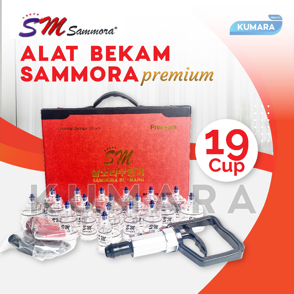 SAMMORA - Alat Bekam Premium 19 Cup / Kop Angin Bekam Cupping Kit 1 SAMMORA - Alat Bekam Premium 19 Cup / Kop Angin Bekam Cupping Kit