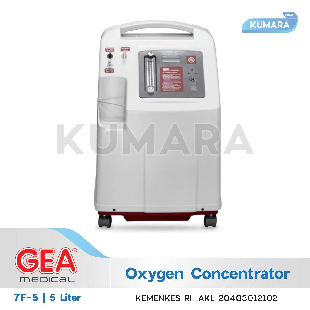 GEA - Oxygen Concentrator 5 Liter 7F-5 / Mesin Penghasil Oksigen 2 GEA - Oxygen Concentrator 5 Liter 7F-5 / Mesin Penghasil Oksigen - Image 2
