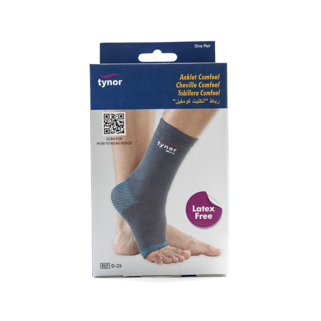 TYNOR - Ankle Comfeel D25 / Deker Pergelangan Kaki Sepasang 3 TYNOR - Ankle Comfeel D25 / Deker Pergelangan Kaki Sepasang - Image 3
